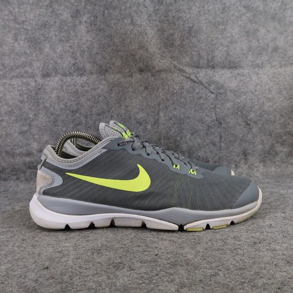 Nike Shoes Womens 8 Athletic Trainer Flex Supreme TR 4 Running Active Grey Green - Picture 2 of 13